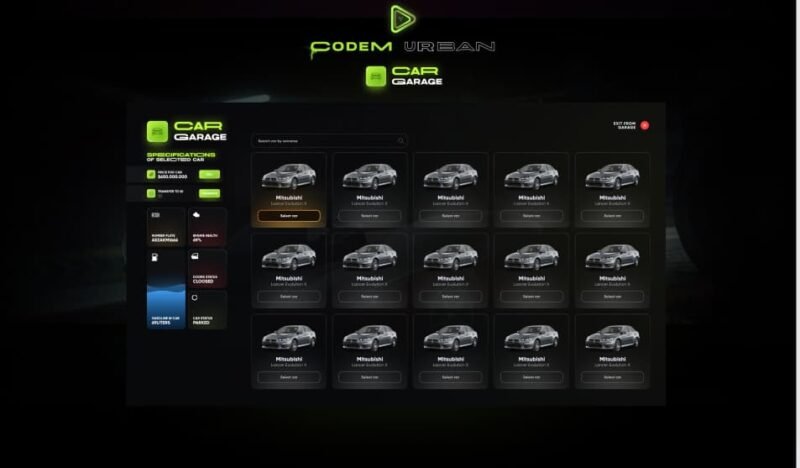 CodeM Garage [ESX - QB]
