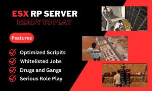 ESX FiveM-Store RolePlay Server [Advanced][Full]