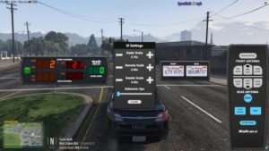 fivem police radar