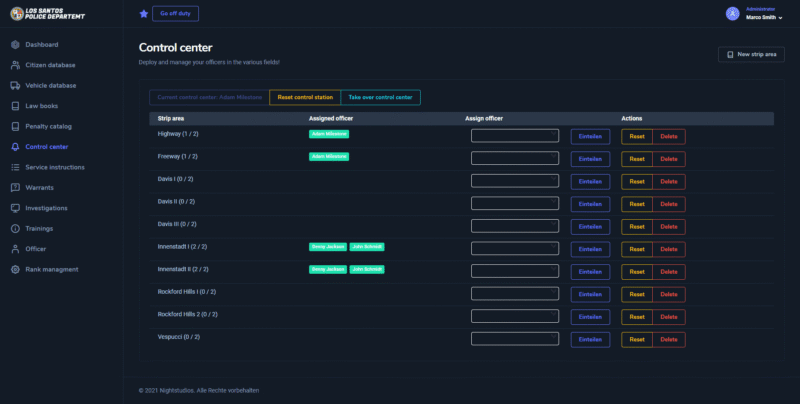 police mdt system v9